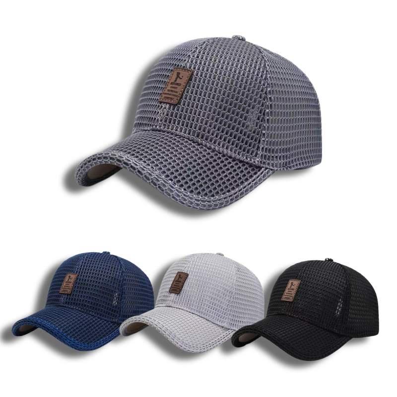 Baseball Mesh Breathable Sun Hat Sunscreen  Sporty Fashionable Outdoor Versatile
