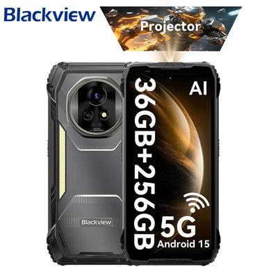 Blackview Проєктор XPLORE 2 5G Міцний вуличний проєктор з 100-дюймовим екраном 4 нм MediaTek Dimensity 8300 Акумулятор 20 000 мАг та 467 лм ліхтар для кемпінгу