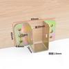 8pcs Bed Beam Support Metal Stand Wooden fixed Connector Thicken bed hinges Hook Corner Code Furniture Hardware Accessories