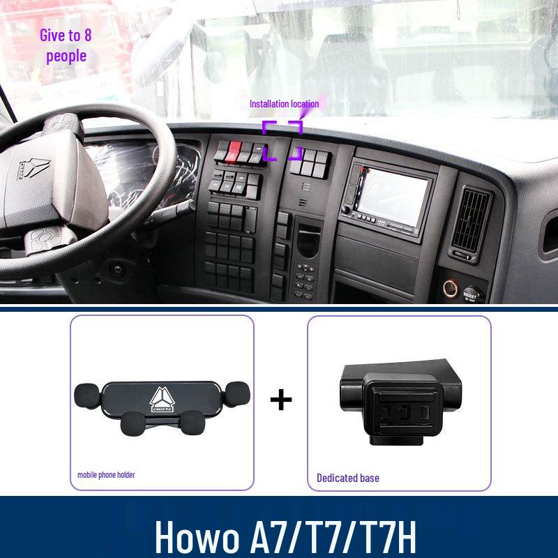 Автомобильный держатель телефона и крепление для навигации Sinotruk Howo T7 A7 T7H Dedicated