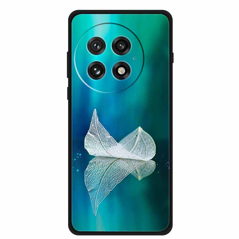 For OnePlus 13 5G Case Colorful Splicing Cartoon Soft Silicone Black Cover For OnePlus 13R 5G Fashion Capa 1+13 Protective Funda