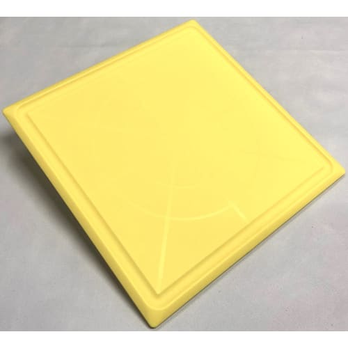 Square Cutting Board, 24x24cm, Yellow, M-2424
