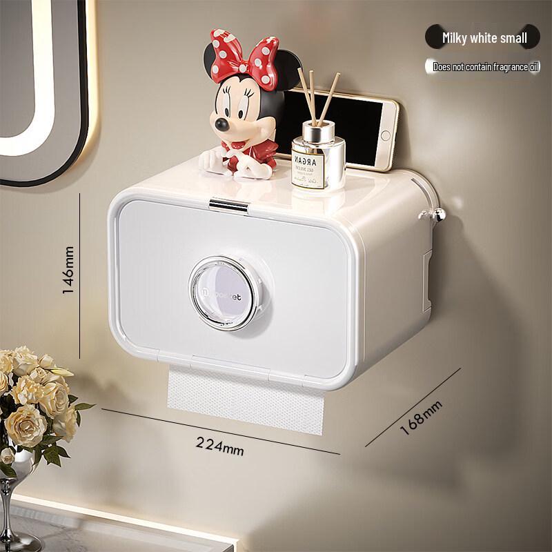 LIEI Scented Suction Cup Toilet Paper Holder