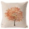 New Autumn Thanksgiving Cushion Cover Home Sofa Decoration Printed Linen Harvest Festival Cushion Cover