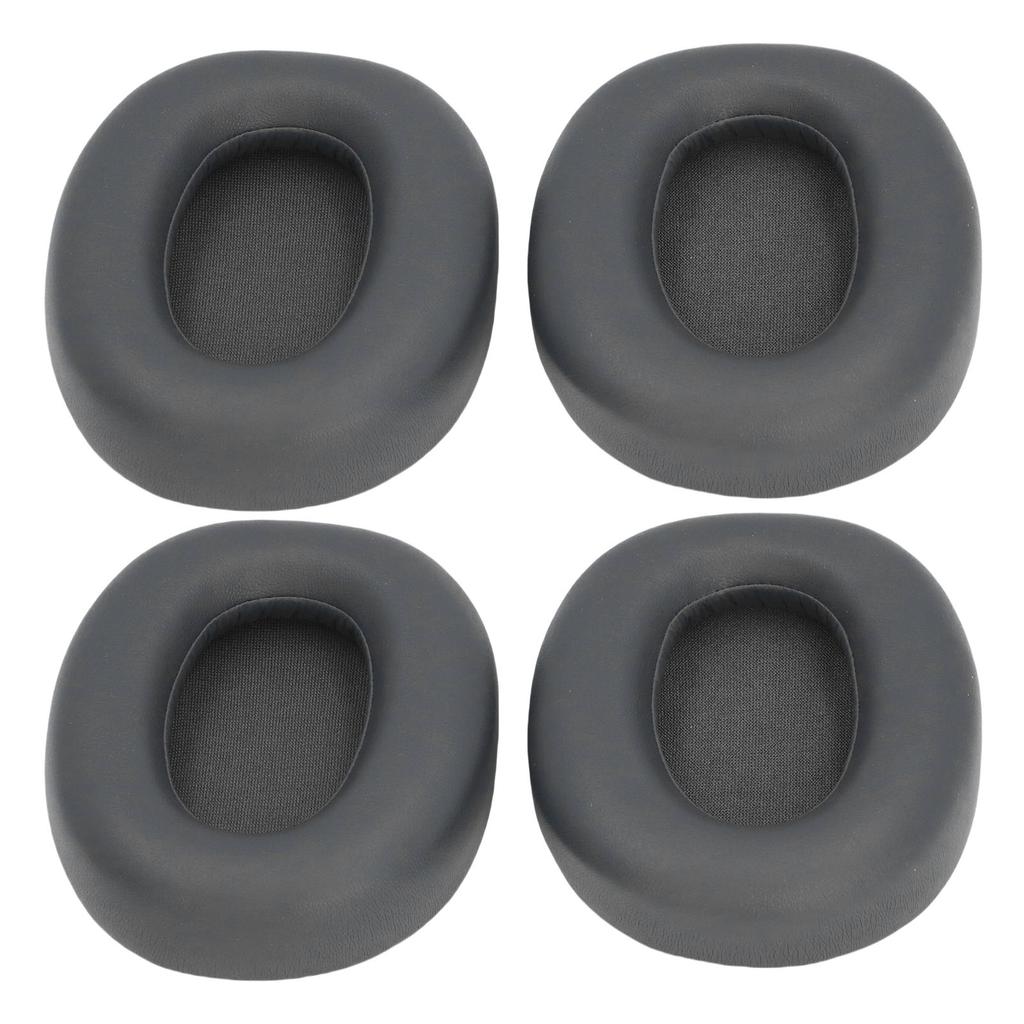 2 Pairs Replacement Earpads Cushions Fit for W800BT Free Noise Cancelling Headphone Protein Leather Ear Pads Muffs Gray