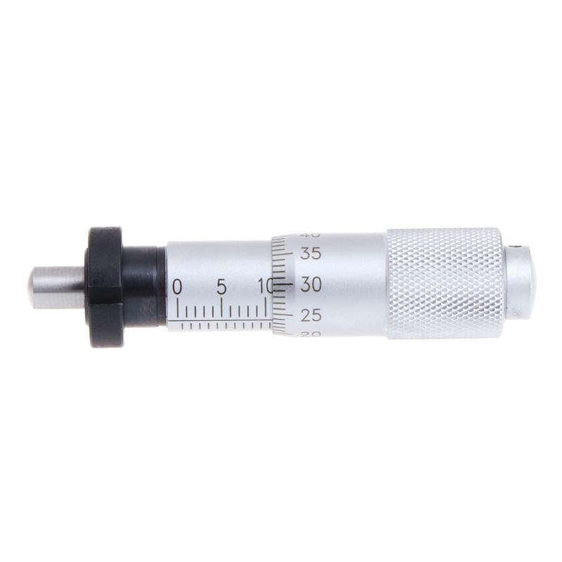 Multifunctional Micrometer for Head 13mm Round for Head with Nut Micrometer for 1 серебряный