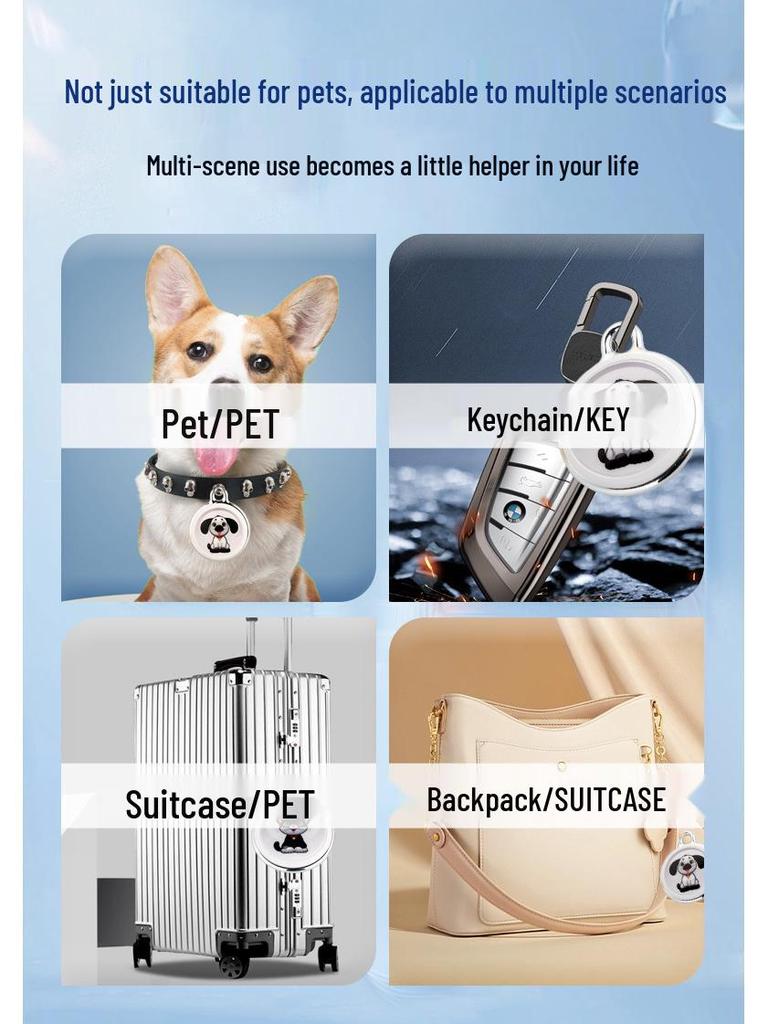 Universal Smart GPS Pet Tracker for iOS/Android - Anti-Lost Locator