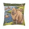 Capybara Hjem Putetrekk Dyr Kjæledyr Nordisk Pyntepute Dekor Etui