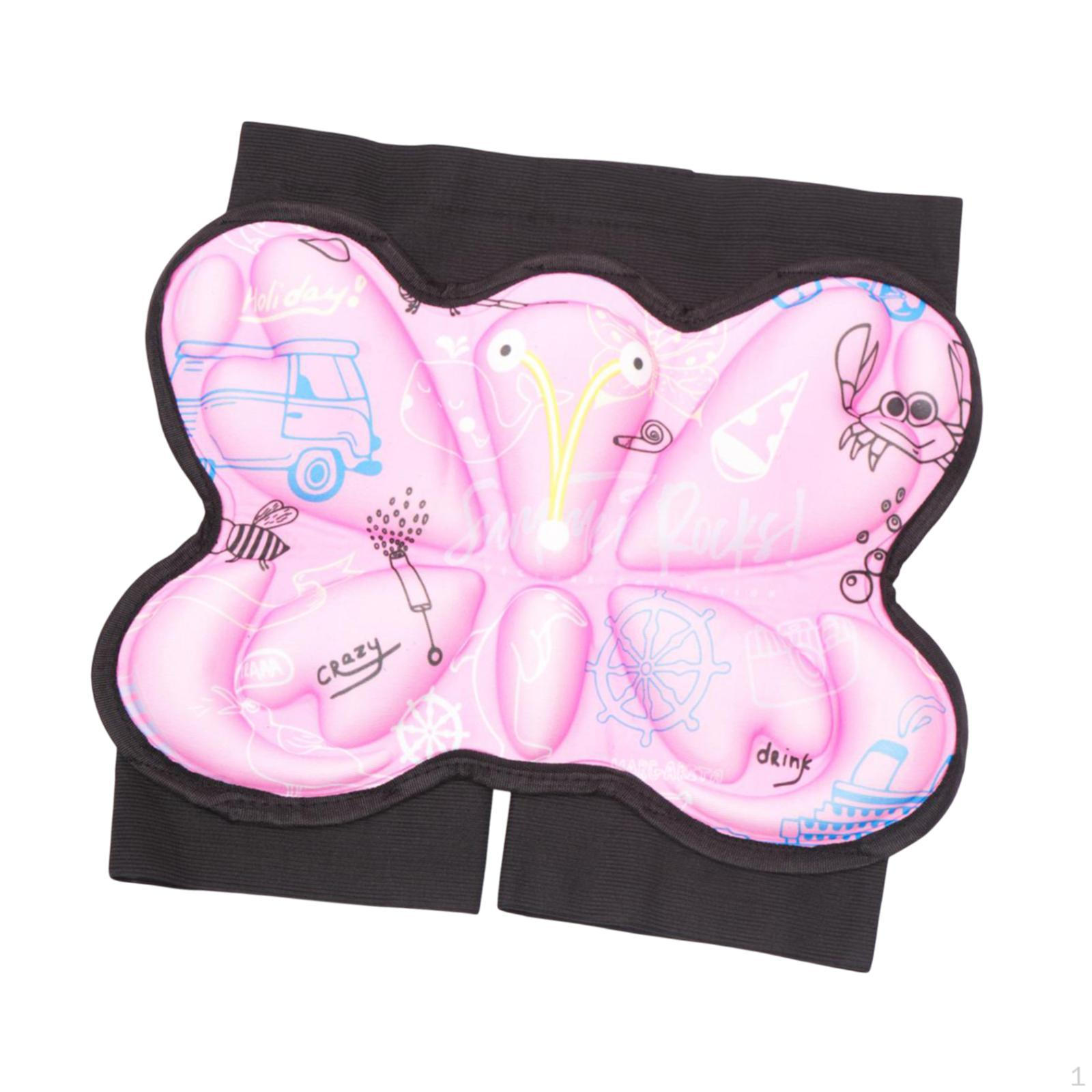 

Набедренная защита для детей, подушка для мальчиков и девочек, утолщенная защита от ударов, для фигурного катания на лыжах Blue S