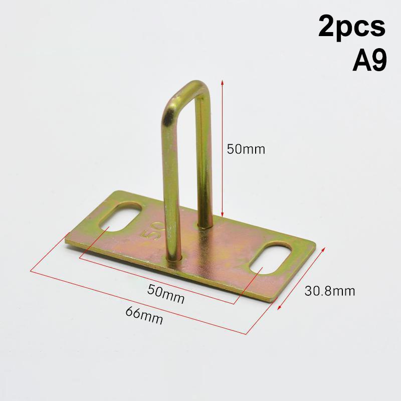 

2Pcs Multisizes Seat Cushion Lock Metal Pedal Lock Plate Catch Buckle Motorcycle Accessories Electric Vehicle Parts