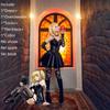 Misa Death Note Amane Imitation Dress Women Cosplay Costume Halloween Outfit