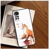 Aquarellmalerei Der Fuchs Hülle Für Xiaomi Redmi 13C 12 C 10C 9C Redmi Note 13 Pro 9 10 11 12 Pro 9S 10S 11S 12S Abdeckung