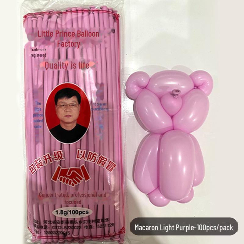 Baloane Magice Lungi Mici Prinț 260 Floare Împletită Manual Buchet - Perfect pentru Zile de Naștere și Cereri în Căsătorie