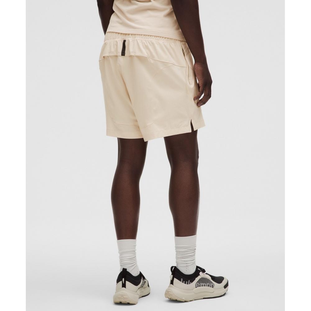 Lululemon Swift Lightweight Linerless Short 6   Slnsh Collection Natural Ivory