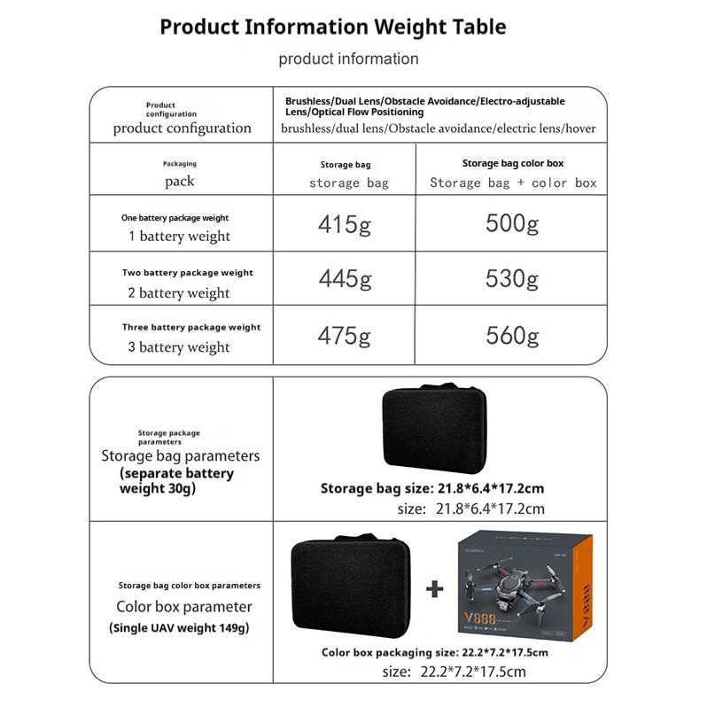 Dual Camera High Definition Remote Control Drone Aircraft 8K Long Endurance Brushless Aircraft