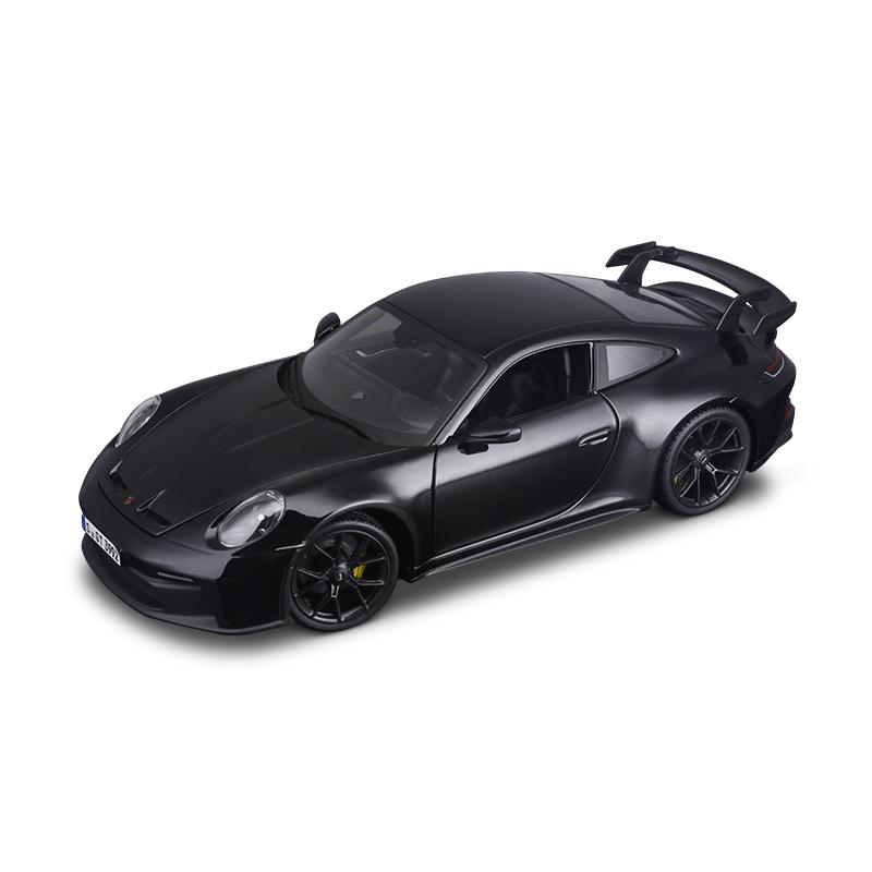 Maisto 1:18 2022 Porsche 911 GT3 Blue Sports Car Static Die Cast Vehicles Collectible Model Car Toys