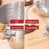 Hammered Stainless Steel Multi-purpose Non-stick Pot