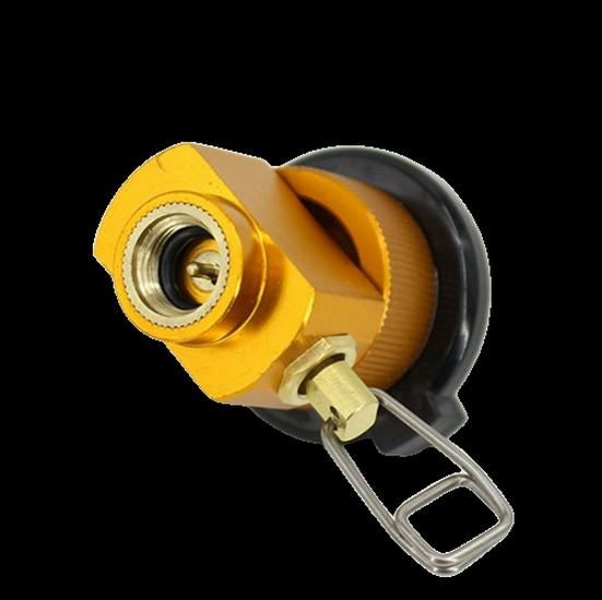 Camping Gas Canister Inflation Adapter - Outdoor Stove Compatible