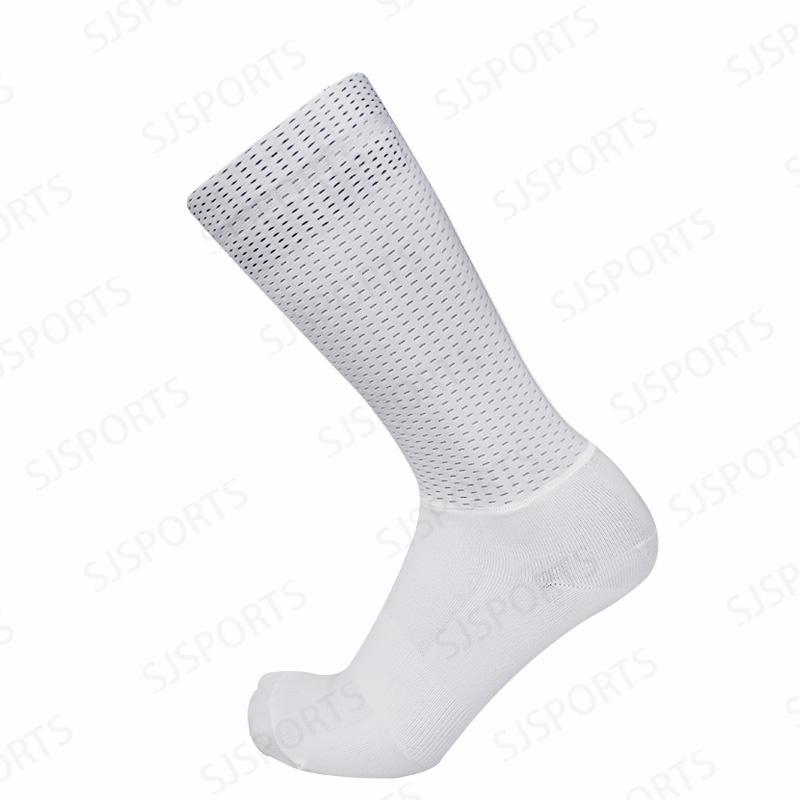 Hochwertige Professionelle Reitsocken Netz Atmungsaktiv MTB Fahrrad Sport Rutschfest Radsportsocken aero