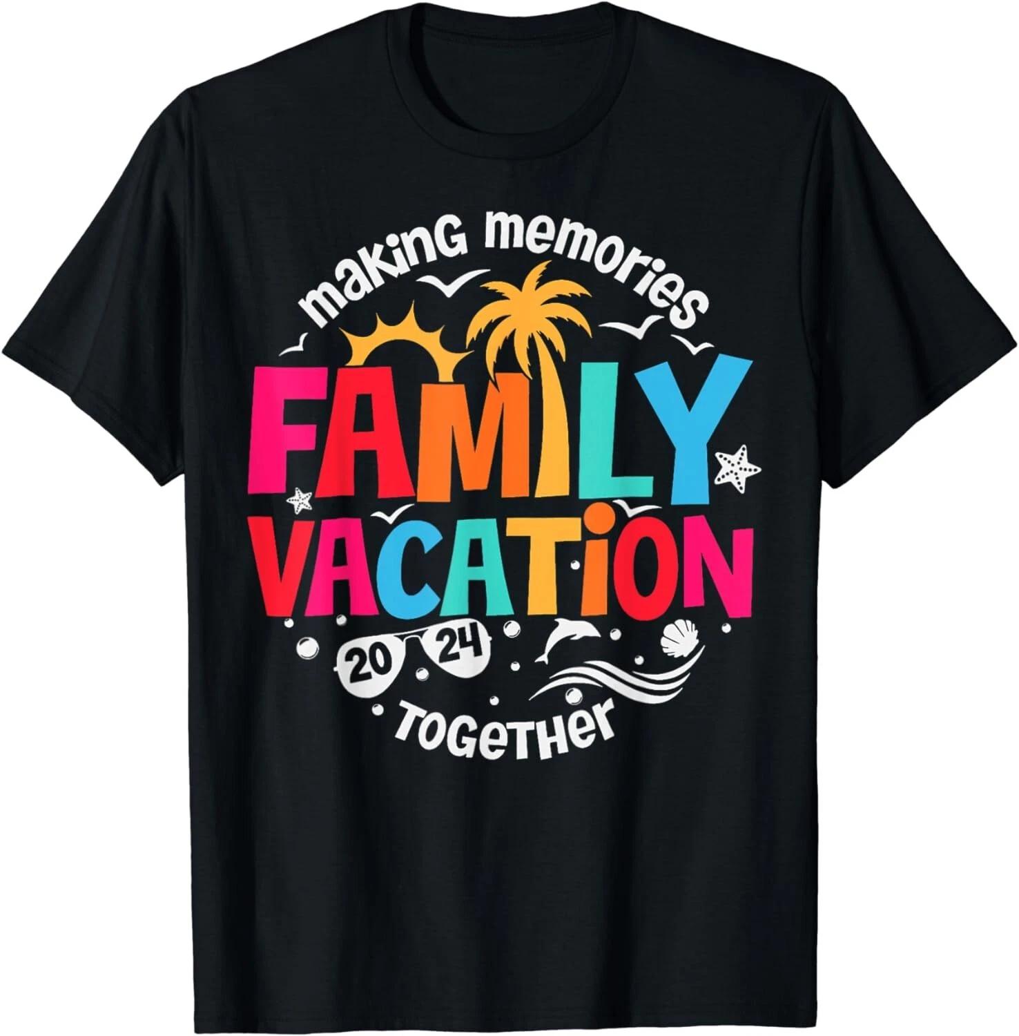 

Family Vacation 2024 Beach Matching Family Summer Vacation Gift Unisex T-Shirt L