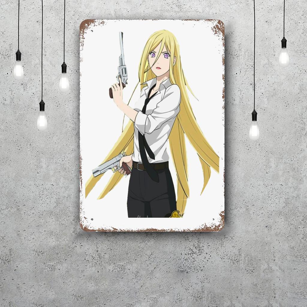 Noragami Anime Manga Segni di Latta Metallici Vintage Poster Decorazioni Placca Metallica Retrò Decorazioni per Pareti per Garage Bar