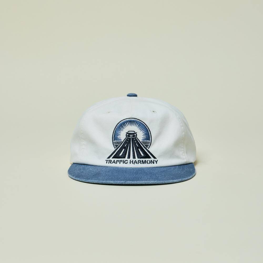 Teulaepighamoni Drive Logo Trucker Hat_Washing Navy