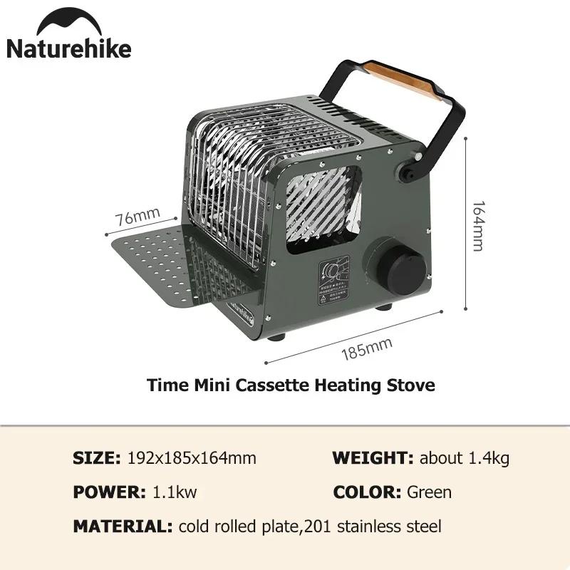 Miniaturowy przenośny piecyk grzewczy na zewnątrz kempingowy wielofunkcyjny piecyk grzewczy 1,1 kW moc kuchnia piesze wycieczki