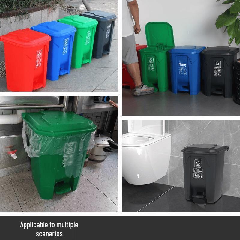 Large Capacity Foot Pedal Recycling Bin