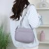 Lightweight Waterproof Nylon Crossbody Bag New Style Small Square Casual Ladies Phone Shoulder Bag Fashionable Women's Handbag