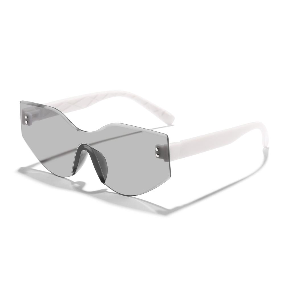 High Quality Unisex Sunglasses Irregular Colored Frames Lightweight Anti-Ultraviolet Eyewear for Outdoor Use UV400 Fashionable