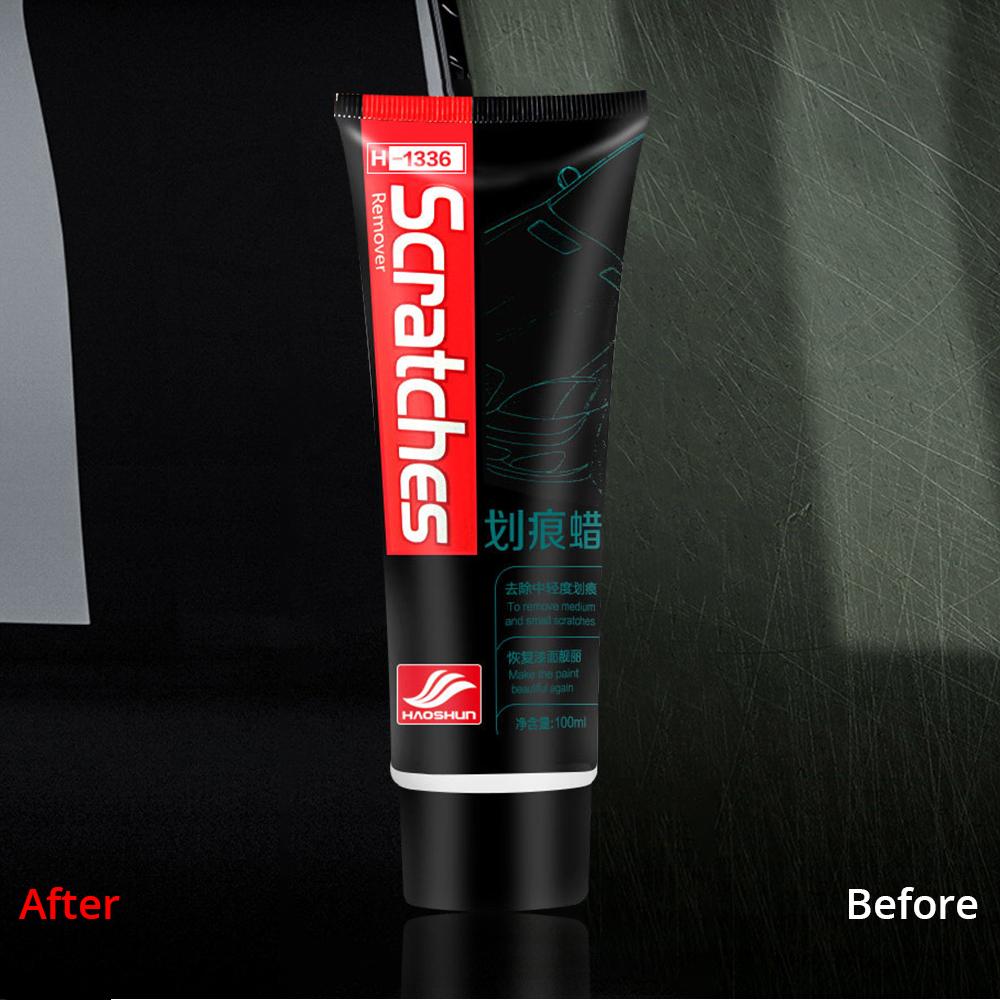 Car Scratches Restoration Repair Auto Paint Care Polishing Wax Cream Paint Scratch Remover Care 100ml Car Cleaning Scratch Tool