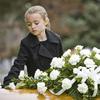 10Pcs Portable Memorial Black Ribbon Brooch Souvenir Queen Mourning Bow Brooch Black Ribbon Bow Pin for Funerals and Mourning