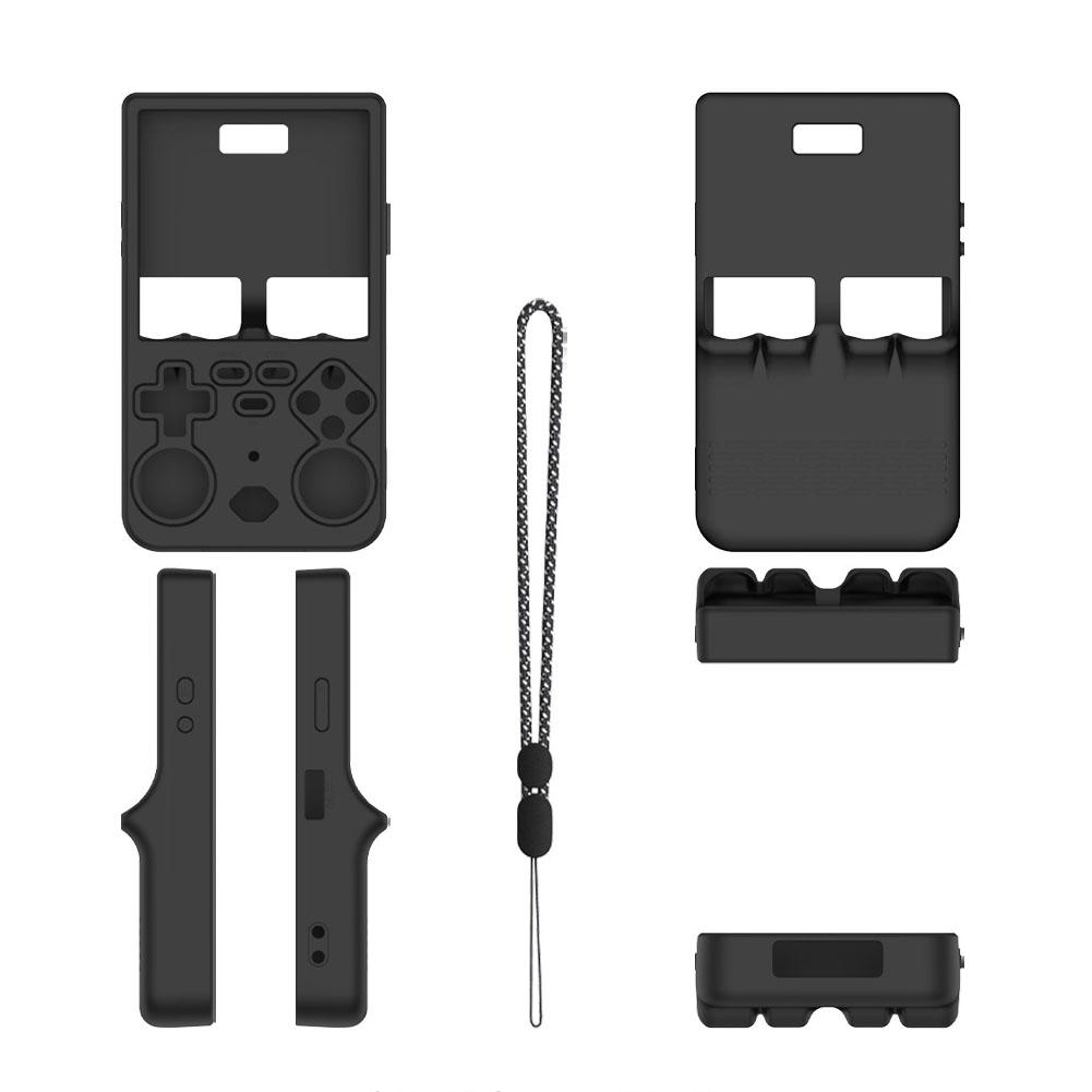 

R36 Ultra Handheld Silicone Protective Case Lightweight Precise Perforated Anti Drop And Dust-proof Accessories чорний