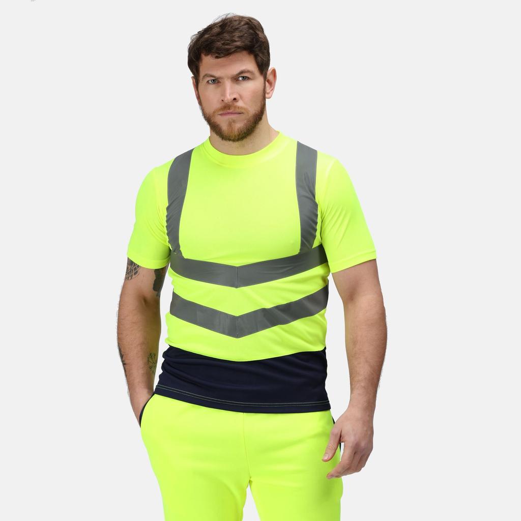 Regatta Professional Mens High-Vis Short-Sleeved T-Shirt