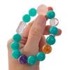 12-16Mm High Quality Natural Tianhe Stone Amethyst Powder Crystal Citrine Design Bracelet Bracelet