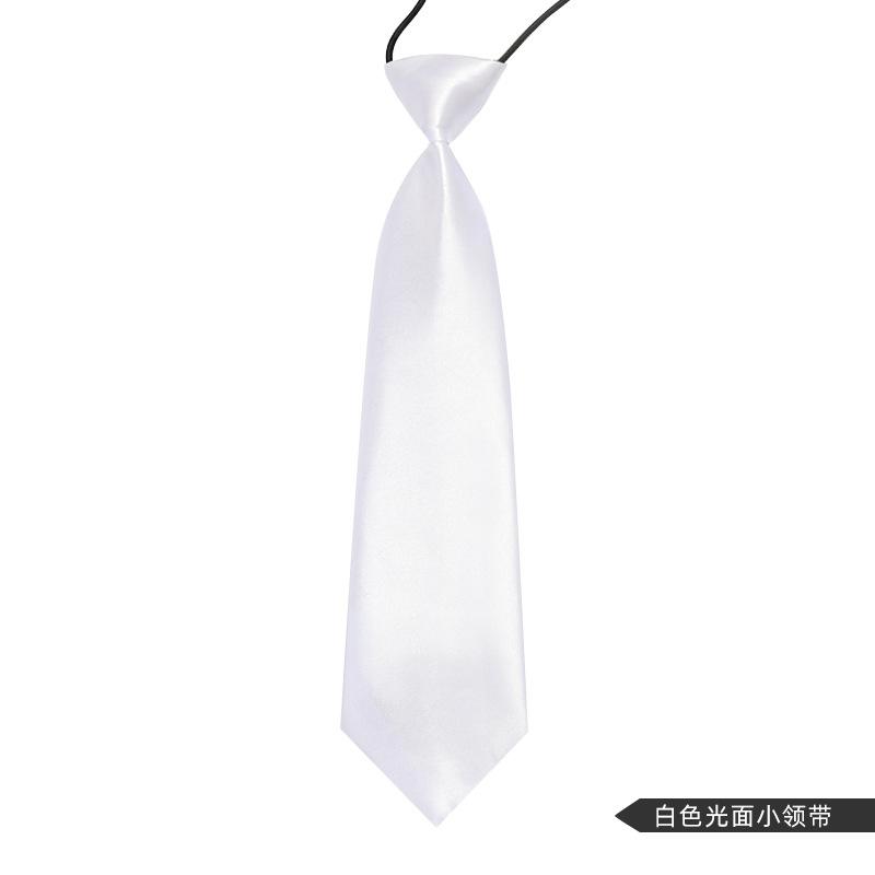 Krawaty Dziecięce Chłopcy i Dziewczynki Mundurki Szkolne Podstawowe Przedszkole Koszule Formalne Bez Jednolitego Koloru Występy Małe Krawaty