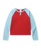 CGP (Women) Raglan Henley Neck Long Sleeve - Red