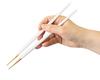 Cutipol GOA White Gold Chopsticks and Chopstick Rest Set G029GW