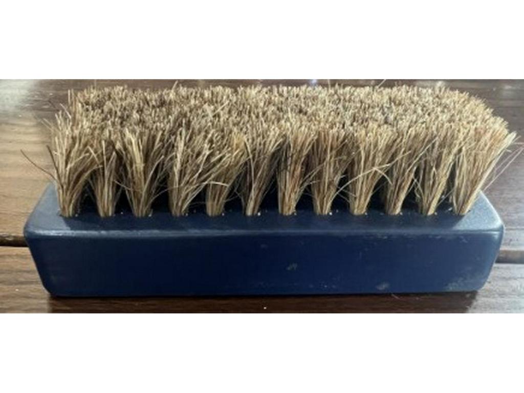 Premium Beukenhouten Schoenborstel met Varkenshaar – Zacht Paardenhaar voor Polijsten & Stofverwijdering, Veilig voor Schoenen