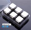 304 Stainless Steel Quick-Freeze Ice Cubes Set for Whiskey & Wine - Creative Gift