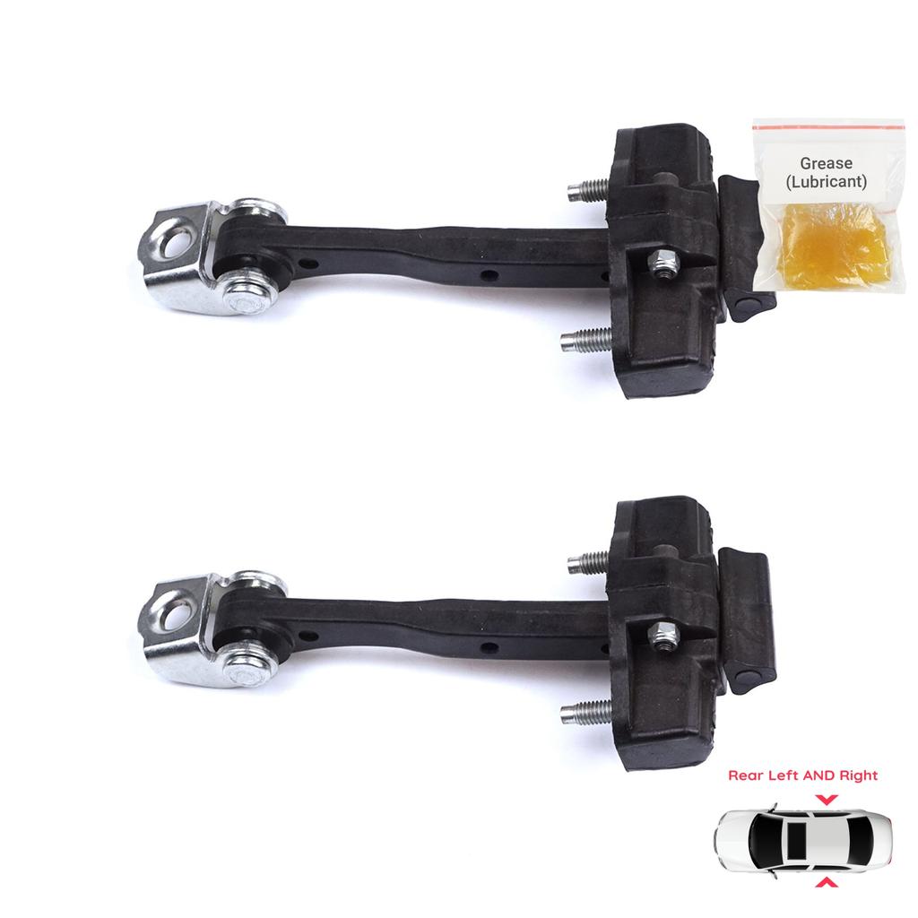 EDP1291-1 2 Pieces Rear Door Hinge Stop Check Strap Limiter for Lancia Ypsilon MK3 846 312 2011-2024 5-Door HB 51917798