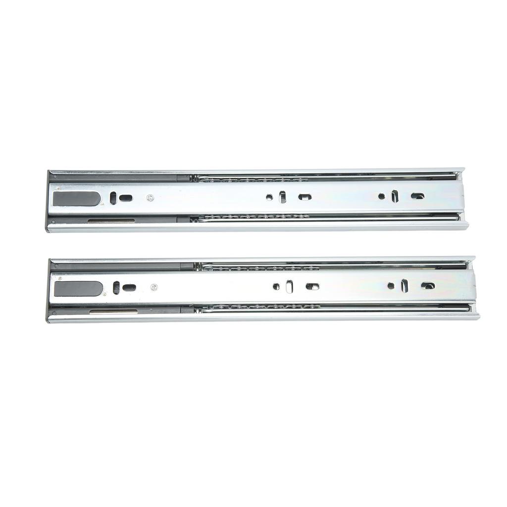2 Pcs Drawer Slides 12in 30KG Load Capacity Ball Bearing Cabinet Rails Tool for RVs Yachts Home Use