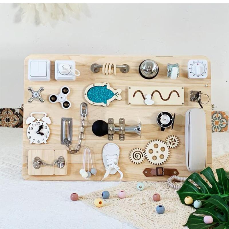 Linyi Toy Self-Assembly High-Quality Montessori High-Quality Busy High-Quality Board Play Sets High-Quality For High-Quality Children High-Quality Sensory