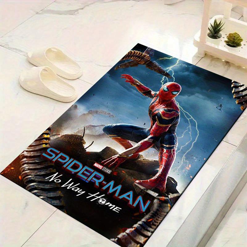 1pz Tappeto Disney con Motivo Spiderman Tappeto Area Tappeto Antiscivolo Lavabile a Mano Tappetino per Pavimento Adatto per Soggiorno Camera da Letto Arredamento Casa