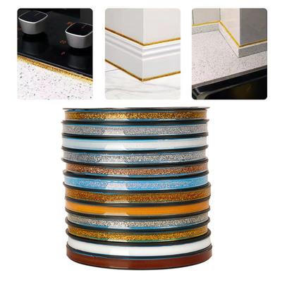 1 Roll 300CM Ceramic Tile Gap Tape Waterproof Self-Adhesive Caulk Strip Bathtub Shower Sink Toilet Kitchen Wall Edge Peel Stick Sealing Tape