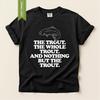 Funny Fishing T-Shirt: Humorous Trout Design for Anglers, Comfort Colors® Fishermen Gift Tee
