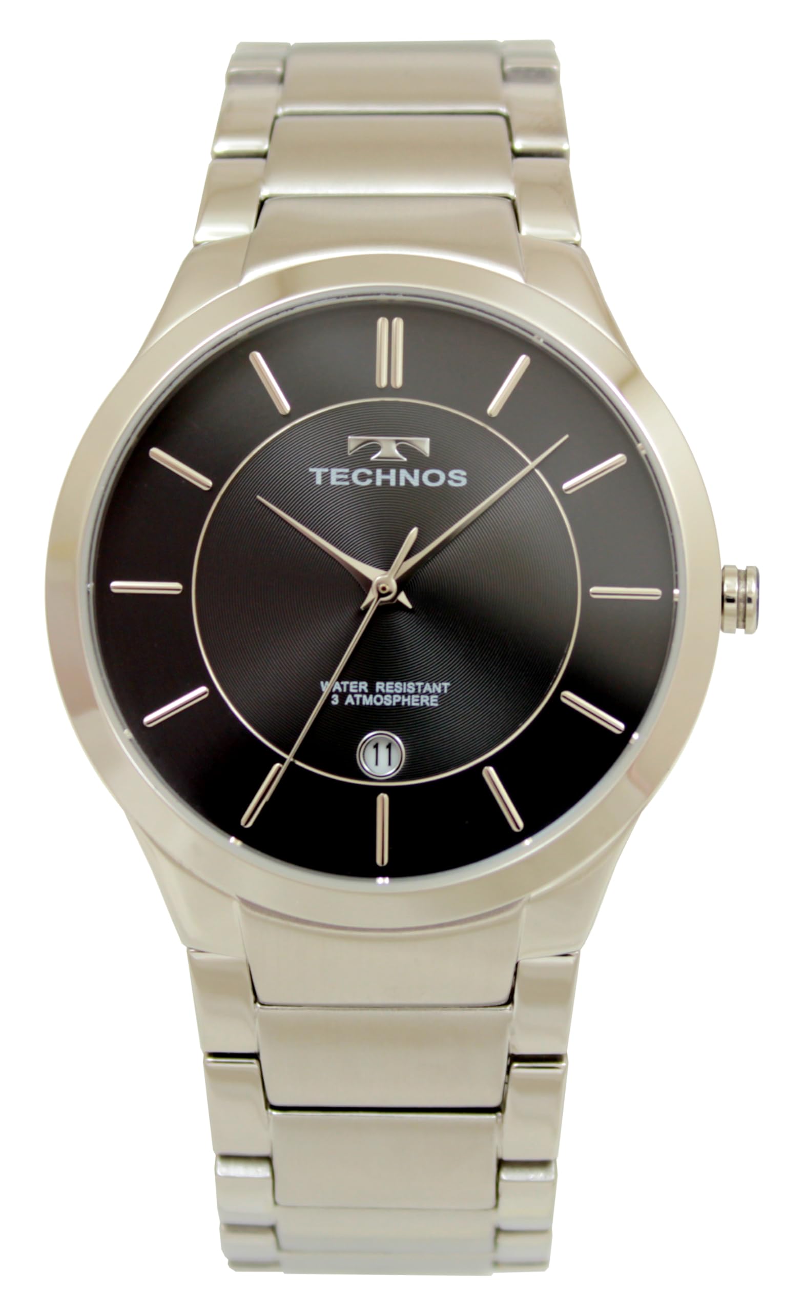 

[Technos] Date Watch T9C14SB Men s Silver
