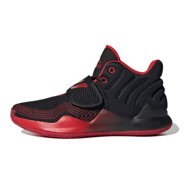 New Adidas Deep Threat Slip Resistant And Breathable Low Top Children's Basketball Shoes Teenagers