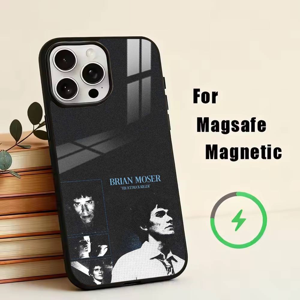 Anti-hero Dexter Morgan Phone Case For iPhone17,16,15,14,13,12,11 Plus,Pro Magnetic with Magsafe Wireless Charging