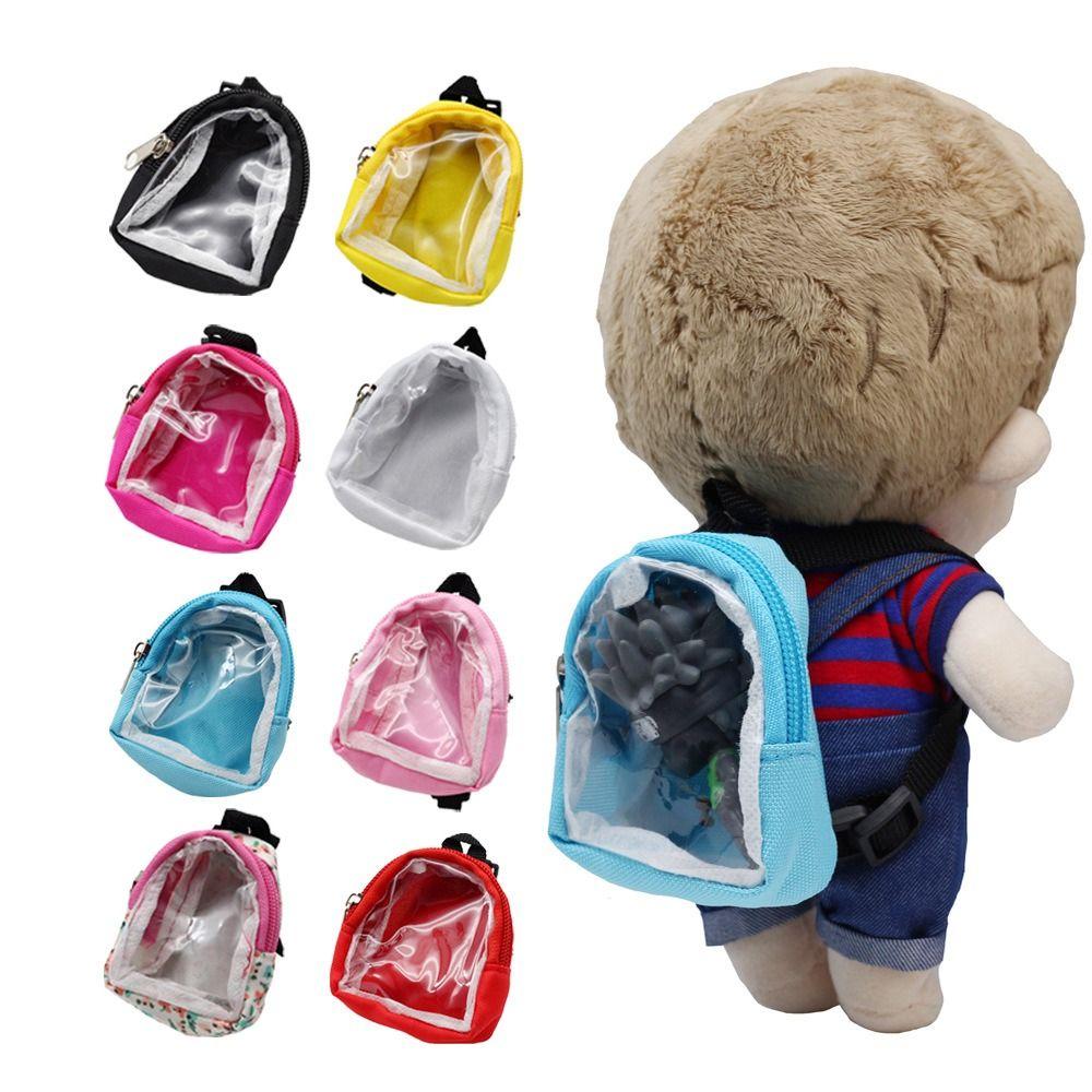 Rucksack Doll Backpack Mini Bag Doll Bag Toys Miniature Doll Bag Doll Ornament